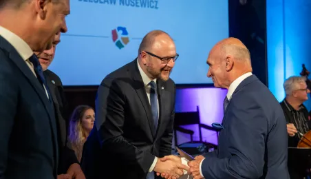 Wręczenie odznaczeń za zasługi dla turystyki - Czesław Nosewicz