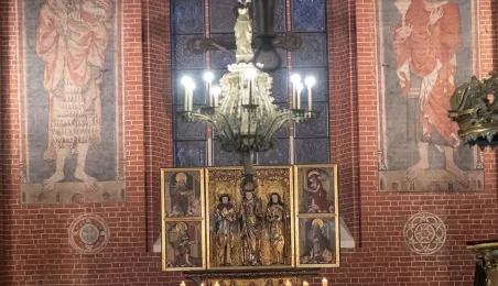 Nabożeństwo z okazji poświęcenia bazyliki katedralnej pw. śś. Jana Chrzciciela i Jana Ewangelisty. 