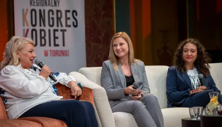 Wiceprezydentka Dagmara Zielińska w rozmowie z Elżbietą Piniewską