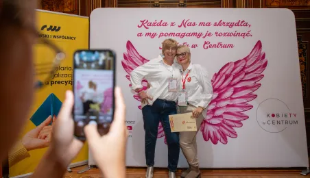 Uskrzydlone uczestniczki kongresu