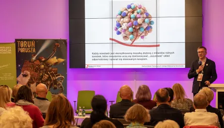 Panel podczas konferencji „Instrukcja Obsługi Raka” w Centrum Innowacyjnej Edukacji w Toruniu