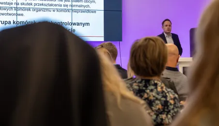 Panel podczas konferencji „Instrukcja Obsługi Raka” w Centrum Innowacyjnej Edukacji w Toruniu