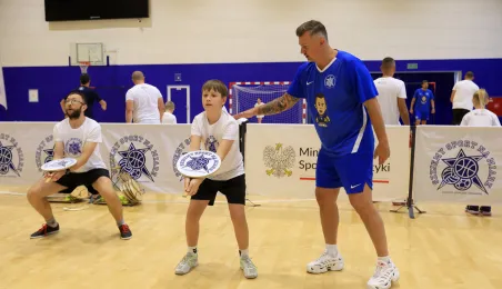 Trening z gwiazdami sportu