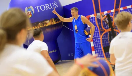 Trening z gwiazdami sportu