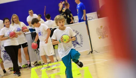 Trening z gwiazdami sportu