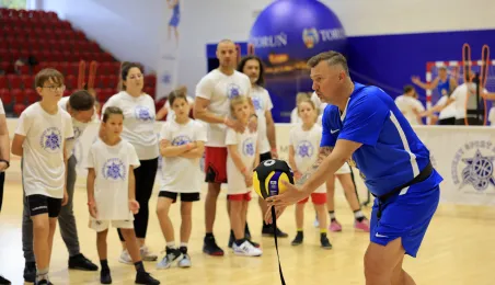 Trening z gwiazdami sportu