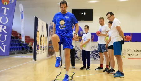 Trening z gwiazdami sportu