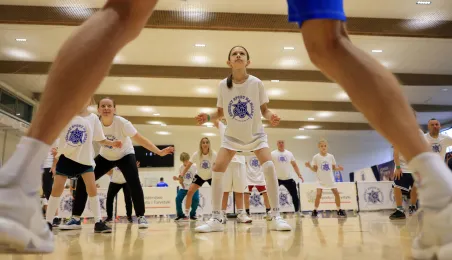 Trening z gwiazdami sportu