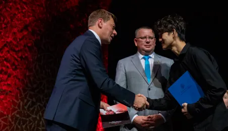 Ceremonia rozdania nagród 6. Międzynarodowego Konkursu Skrzypcowego im. Karola Lipińskiego