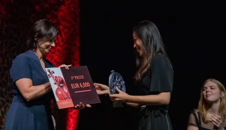 Ceremonia rozdania nagród 6. Międzynarodowego Konkursu Skrzypcowego im. Karola Lipińskiego