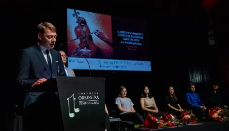 Ceremonia rozdania nagród 6. Międzynarodowego Konkursu Skrzypcowego im. Karola Lipińskiego