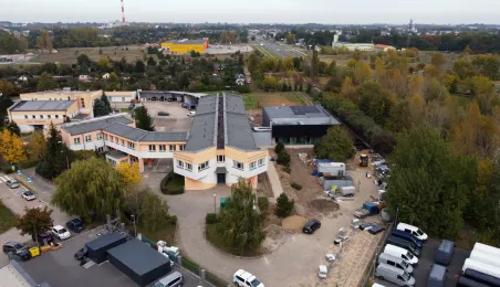 Basen rehabilitacyjny przy Zespole Szkół nr 19 na ukończeniu