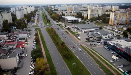 Szosa Lubicka przed remontem