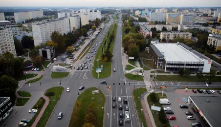 Szosa Lubicka przed remontem