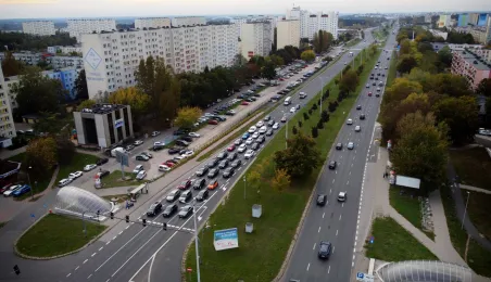 Szosa Lubicka przed remontem