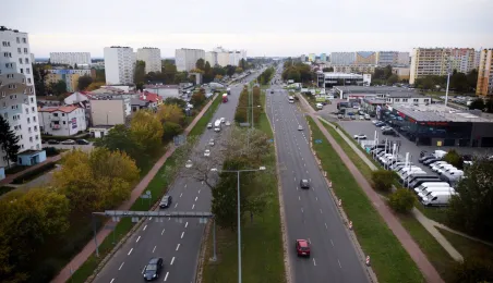 Szosa Lubicka przed remontem