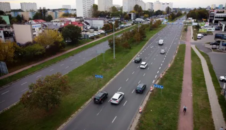 Szosa Lubicka przed remontem