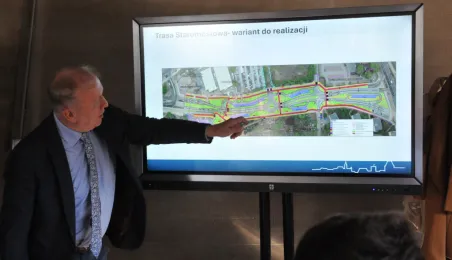 Nowy wariant Trasy Staromostowej, 10.10.2024 r.