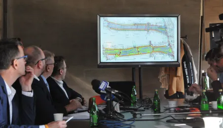 Nowy wariant Trasy Staromostowej, 10.10.2024 r.