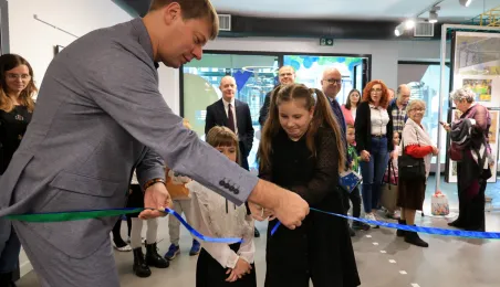 Uroczyste otwarcie wystawy pokonkursowej "Zawsze zielono, zawsze niebiesko"