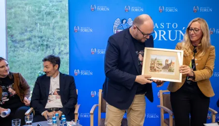 Spotkanie z przedstawicielami włoskiego miasta Vinci