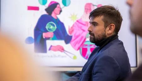 Spotkanie z przedstawicielami włoskiego miasta Vinci