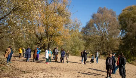 Spacer badawczy na Winnicy