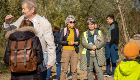 Spacer badawczy na Winnicy