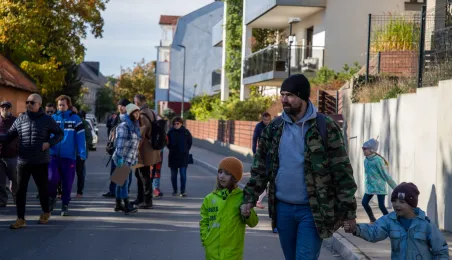 Spacer badawczy na Winnicy