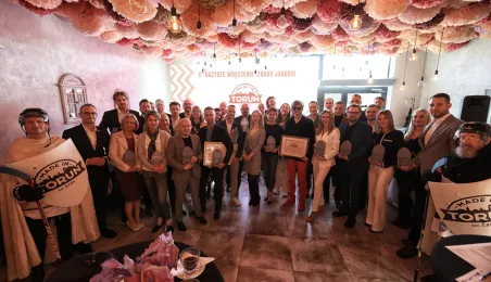 Wręczenie znaku jakości Made in Toruń, 22.10.2024