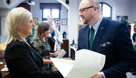 Ślubowanie nowych pracowników urzędu, 11.10.2024