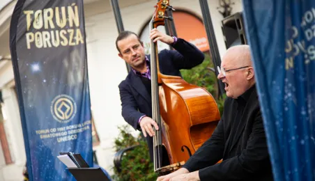 Koncert pianisty Bogdana Hołowni oraz kontrabasisty Pawła Pańty, 12.10.2024 r.