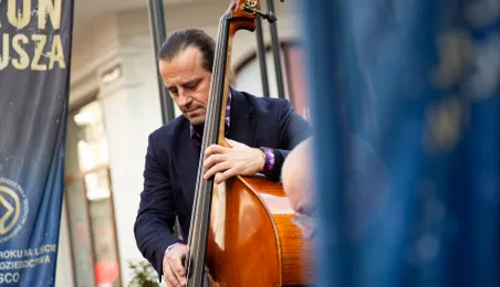 Koncert pianisty Bogdana Hołowni oraz kontrabasisty Pawła Pańty, 12.10.2024 r.