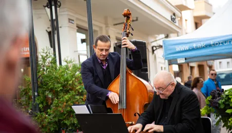 Koncert pianisty Bogdana Hołowni oraz kontrabasisty Pawła Pańty, 12.10.2024 r.
