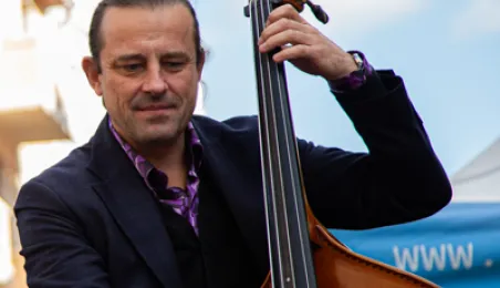 Koncert pianisty Bogdana Hołowni oraz kontrabasisty Pawła Pańty, 12.10.2024 r.