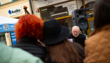 Koncert pianisty Bogdana Hołowni oraz kontrabasisty Pawła Pańty, 12.10.2024 r.