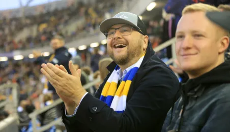 Na trybunie prezydent Torunia Paweł Gulewski