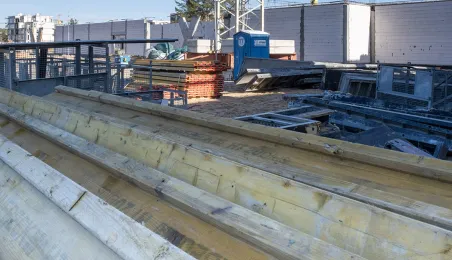 Budowa szkoły podstawowej przy ul. Grasera - stan prac na 4.11.2024 r.