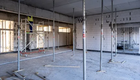 Budowa szkoły podstawowej przy ul. Grasera - stan prac na 4.11.2024 r.