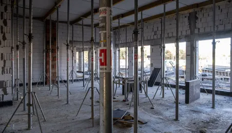 Budowa szkoły podstawowej przy ul. Grasera - stan prac na 4.11.2024 r.