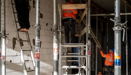 Budowa szkoły podstawowej przy ul. Grasera - stan prac na 4.11.2024 r.