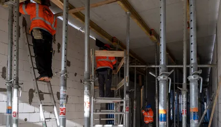 Budowa szkoły podstawowej przy ul. Grasera - stan prac na 4.11.2024 r.