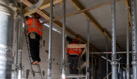 Budowa szkoły podstawowej przy ul. Grasera - stan prac na 4.11.2024 r.