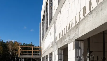 Budowa szkoły podstawowej przy ul. Grasera - stan prac na 4.11.2024 r.