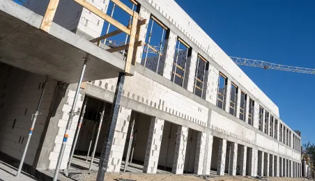 Budowa szkoły podstawowej przy ul. Grasera - stan prac na 4.11.2024 r.