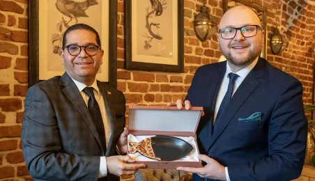 Spotkanie z JE Ambasadorem Tunezji, 5.11.2024 r.