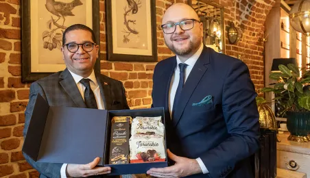 Spotkanie z JE Ambasadorem Tunezji, 5.11.2024 r.