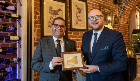 Spotkanie z JE Ambasadorem Tunezji, 5.11.2024 r.