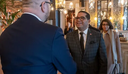 Spotkanie z JE Ambasadorem Tunezji, 5.11.2024 r.