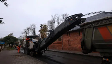 Remont ulicy św. Józefa w Toruniu, fot. Sławomir Kowalski